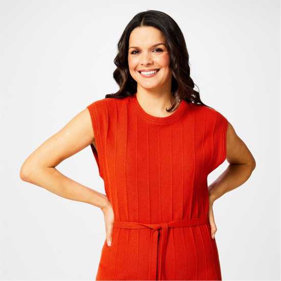 Biba Zag Maxi Оранжево Дамски пуловери и жилетки