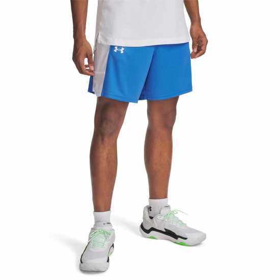 Мъжки къси панталони Under Armour Мъжки Шорти Zone 7-Inch Shorts Mens Blue Atlantis Under Armour Мъжки Шорти Zone 7-Inch Shorts Mens Blue Atlantis Мъжки къси панталони
