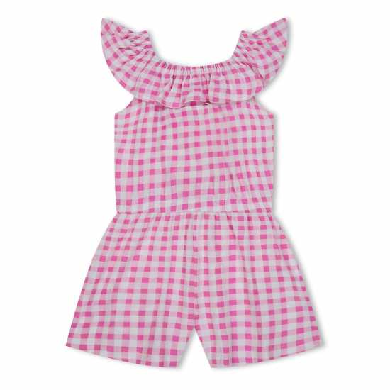 Character Barbie Frill Detail Playsuit