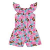 Character Girls Paw Patrol Printed Frill Playsuit