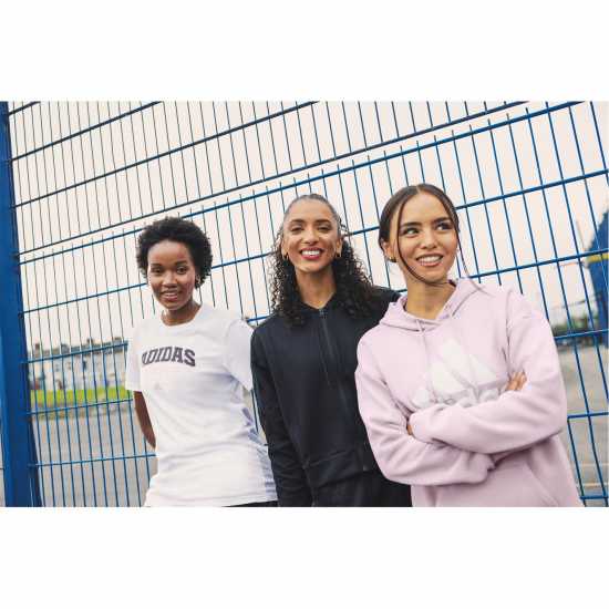 Дамски тениски и фланелки Adidas Collegiate Graphic T-Shirt Womens Бяло/Розово Adidas Collegiate Graphic T-Shirt Womens Бяло/Розово Дамски тениски и фланелки