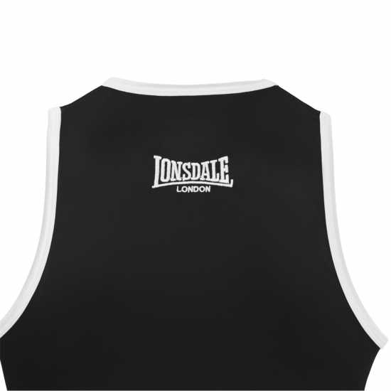 Lonsdale Boxing Vest Черно/Бяло Мъжки тениски и фланелки