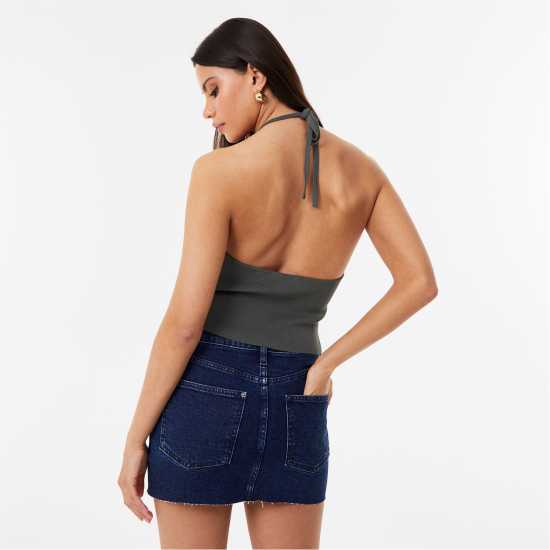Дамски пуловери и жилетки Jack Wills Cut Out Knit Top Хаки Jack Wills Cut Out Knit Top Хаки Дамски пуловери и жилетки