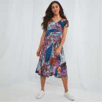 Дамски поли и рокли Joe Browns Multi Print Dress Joe Browns Multi Print Dress Дамски поли и рокли