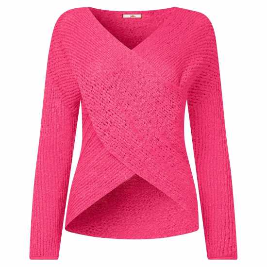 Joe Browns Joe Browns Wrap Pink Sweater  Дамски тениски и фланелки