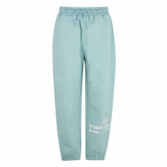 Soulcal Graphic Closed Hem Fleece Joggers Зелено Soulcal Graphic Closed Hem Fleece Joggers Зелено