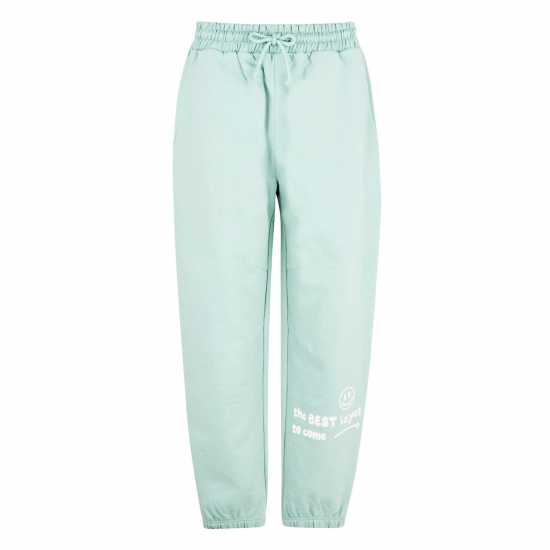 Soulcal Graphic Closed Hem Fleece Joggers Зелено Soulcal Graphic Closed Hem Fleece Joggers Зелено