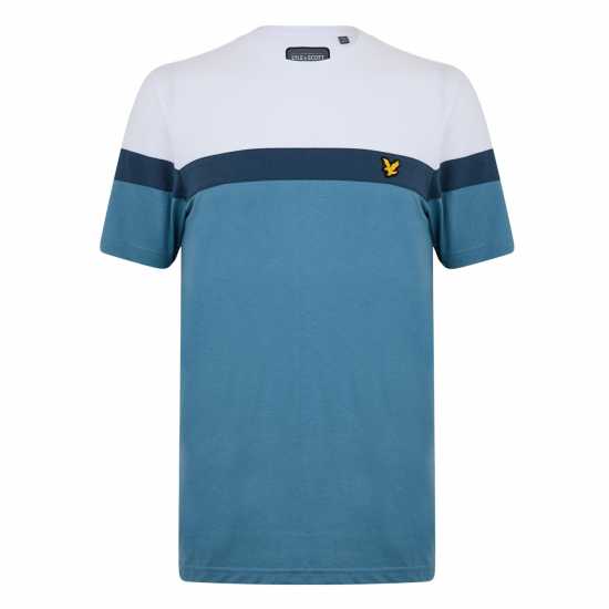 Lyle And Scott Striped Short-Sleeve Performance Gym Top  