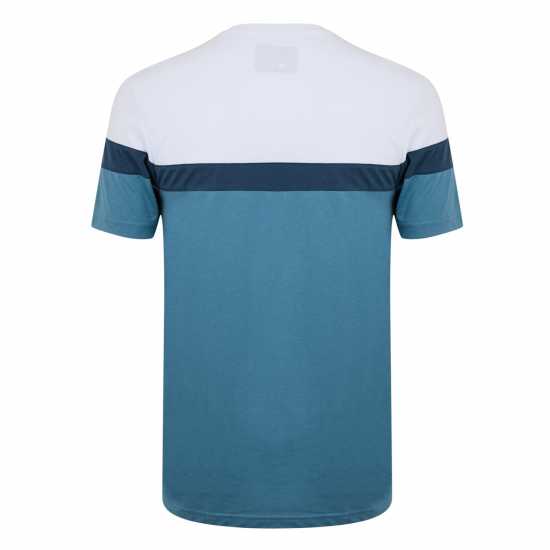Lyle And Scott Striped Short-Sleeve Performance Gym Top  