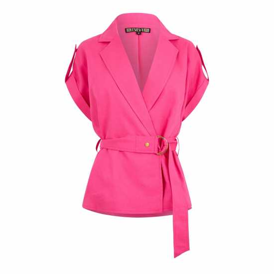 Biba Linen Short Sleeve Jacket  Дамски якета и палта