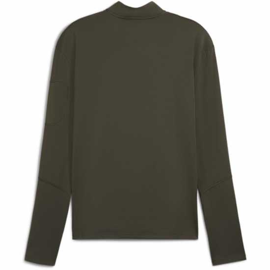 Puma Performance Quarter-Zip Tracksuit Top Тъмно маслиново 