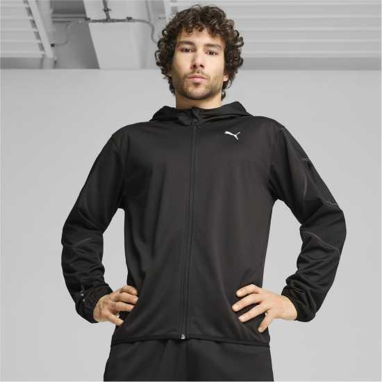 Puma Flex Panelled Training Jacket Черно 