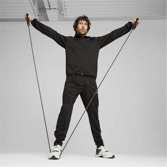 Puma Flex Panelled Training Jacket Черно 