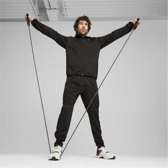 Puma Flex Panelled Training Jacket Черно 