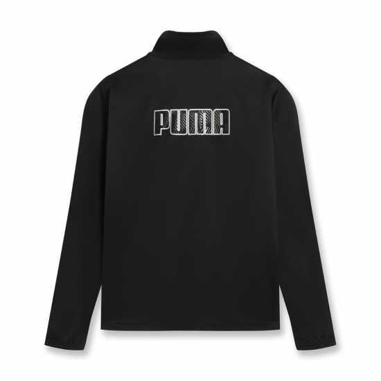 Puma Мъжки Спортен Екип Finesse Performance Tracksuit Set Mens Черно/Жълто Мъжки спортни екипи в две части