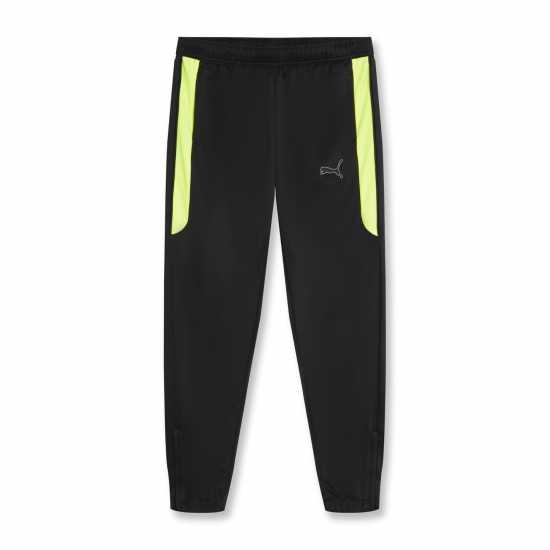 Puma Finesse Performance Tracksuit Set Junior Черно/Жълто Детски спортни екипи