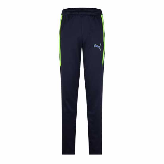 Puma Finesse Performance Tracksuit Set Junior Тъмносин/Ябълка Детски спортни екипи
