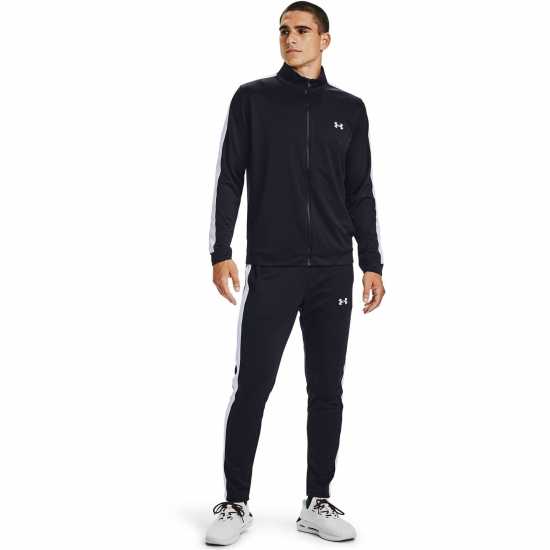 Under Armour Armour Ua Rival Knit Tracksuit Men's Черно/Бяло Under Armour Armour Ua Rival Knit Tracksuit Men's Черно/Бяло
