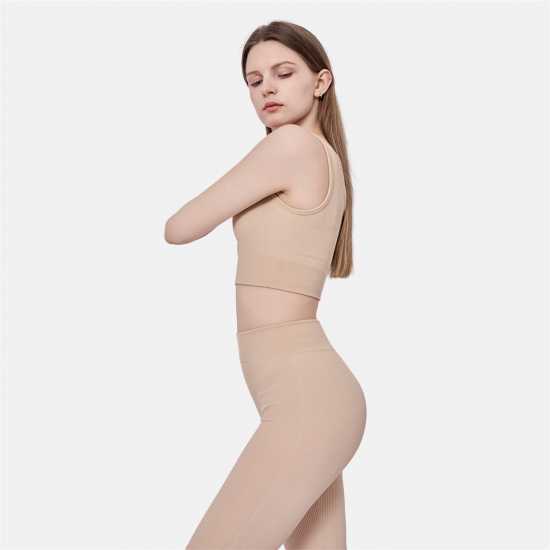 Miso High Waisted Legging Womens Нуде Дамско трико и клинове