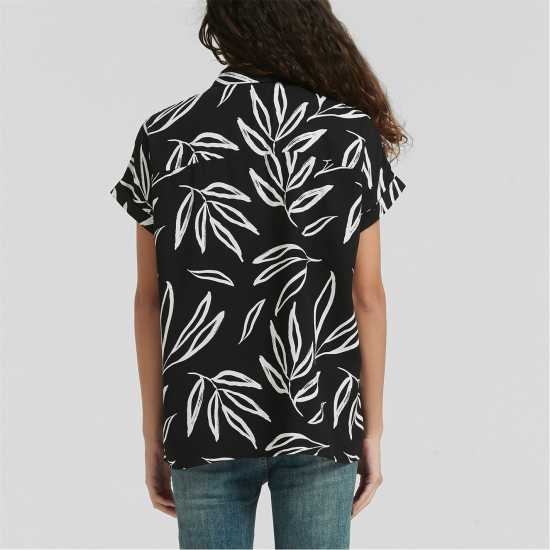 Тениска Leaf Print Shirt Тениска Leaf Print Shirt