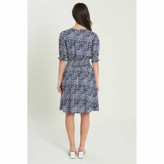 Be You You Tea Dress Морско цветно 