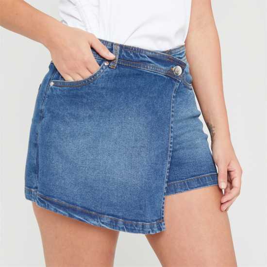 Be You Denim Skort  