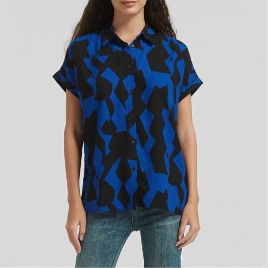 Тениска Be You Abstract Print Shirt  Дамски ризи и тениски