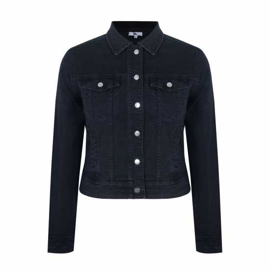 Дънково Яке Be You Denim Jacket Черно Дамски якета и палта