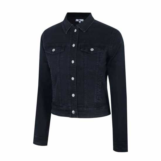Дънково Яке Be You Denim Jacket Черно Дамски якета и палта
