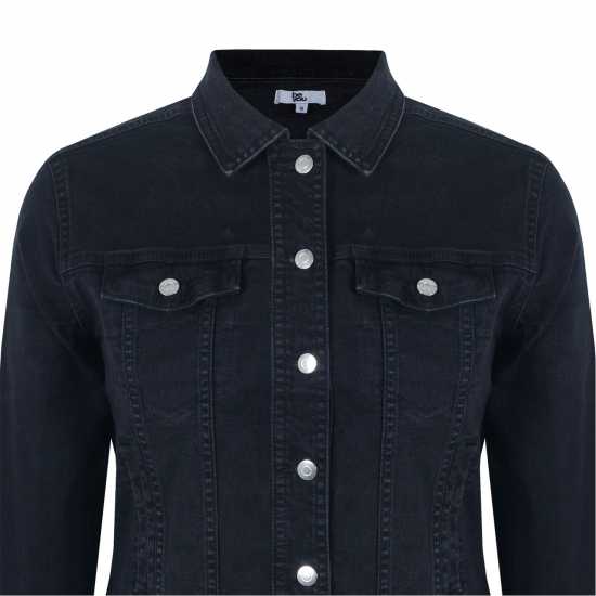 Дънково Яке Be You Denim Jacket Черно Дамски якета и палта
