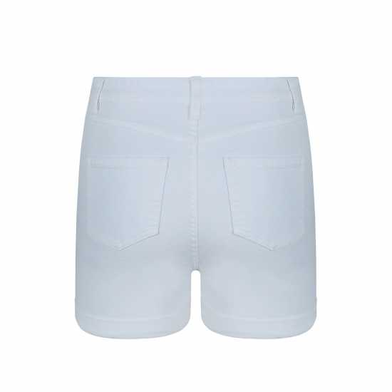 Дамски къси панталони Be You You Denim Short Womens Бяло Be You You Denim Short Womens Бяло Дамски къси панталони