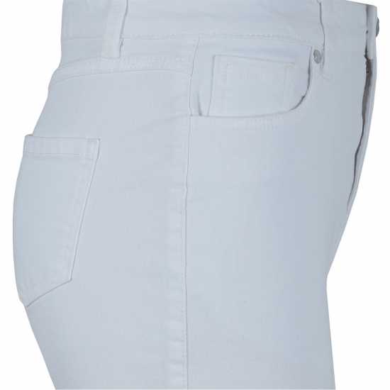 Дамски къси панталони Be You You Denim Short Womens Бяло Be You You Denim Short Womens Бяло Дамски къси панталони