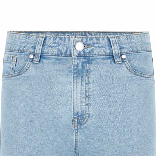 Дамски къси панталони Be You You Denim Short Womens Светло перо Be You You Denim Short Womens Светло перо Дамски къси панталони