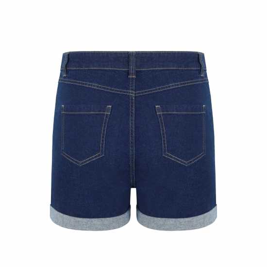 Дамски къси панталони Be You You Denim Short Womens Тъмно перо Be You You Denim Short Womens Тъмно перо Дамски къси панталони