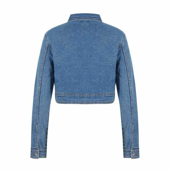 Дънково Яке Be You Cropped Denim Jacket Be You Cropped Denim Jacket