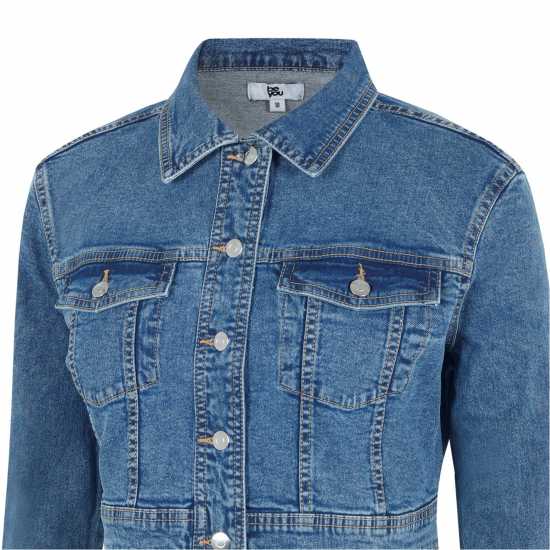 Дънково Яке Be You Cropped Denim Jacket Be You Cropped Denim Jacket