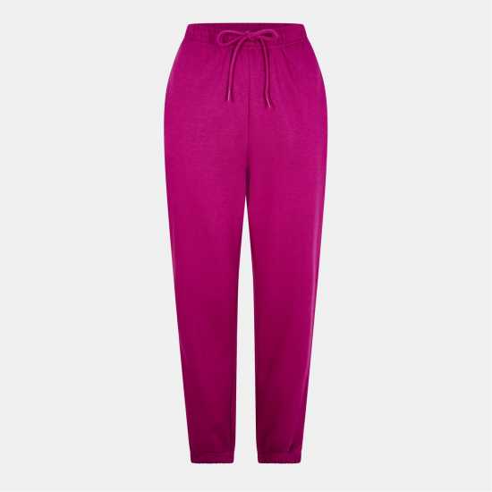 Pieces Women's Heavyweight Closed Hem Fleece Joggers Фестивално розово 