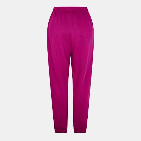 Pieces Women's Heavyweight Closed Hem Fleece Joggers Фестивално розово 