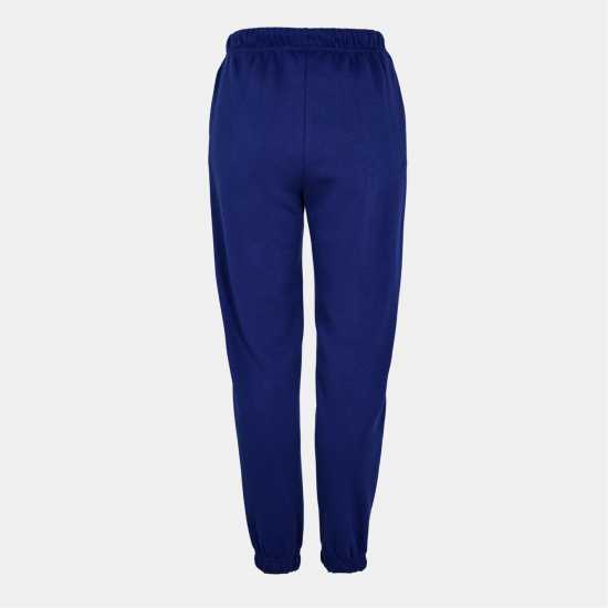 Pieces Women's Heavyweight Closed Hem Fleece Joggers Камбанен син 