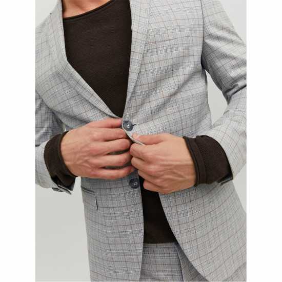 Jack And Jones Checkered Blazer Лунно очаровани Мъжки якета и палта