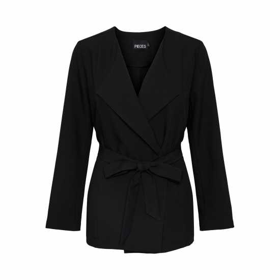 Pieces Women's Tailored Structured Blazer Черно 