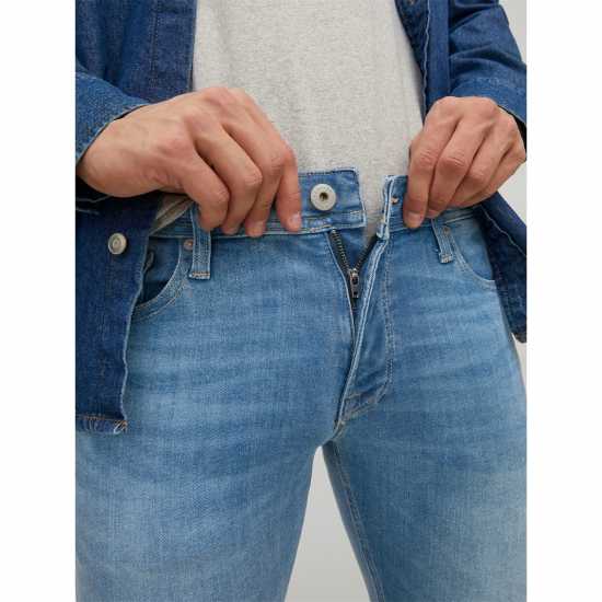 Jack And Jones Стеснени Дънки Slim Jeans Pls Sn99  Мъжки дънки