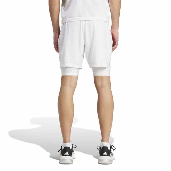 Adidas Tennis Pro Aeroready Shorts And Inner Shorts Set Mens  Мъжко облекло за едри хора