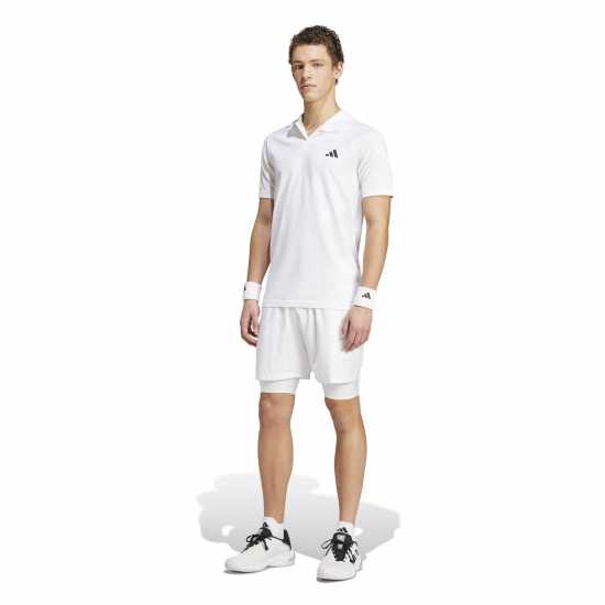 Adidas Tennis Pro Aeroready Shorts And Inner Shorts Set Mens  Мъжко облекло за едри хора
