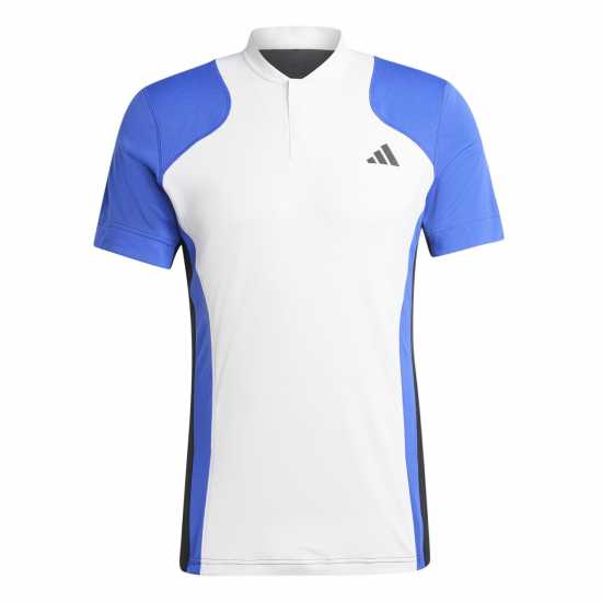 Мъжки тениски и фланелки Adidas Мъжка Блуза С Яка Tennis Pro Heat.rdy Freelift Polo Shirt Mens Бяло/Синьо/Черно Adidas Мъжка Блуза С Яка Tennis Pro Heat.rdy Freelift Polo Shirt Mens Бяло/Синьо/Черно Мъжки тениски и фланелки