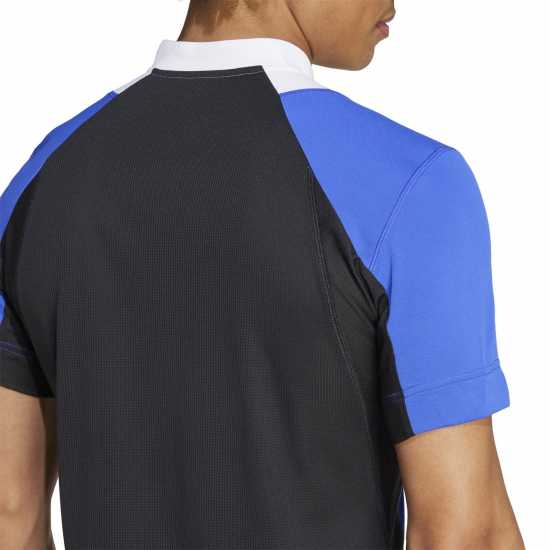 Мъжки тениски и фланелки Adidas Мъжка Блуза С Яка Tennis Pro Heat.rdy Freelift Polo Shirt Mens Бяло/Синьо/Черно Adidas Мъжка Блуза С Яка Tennis Pro Heat.rdy Freelift Polo Shirt Mens Бяло/Синьо/Черно Мъжки тениски и фланелки