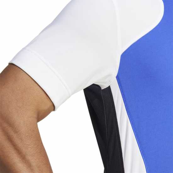 Adidas Мъжка Блуза С Яка Tennis Pro Heat.rdy Freelift Polo Shirt Mens Син/Бял/Черен Мъжки тениски и фланелки