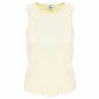 Ribbed Netball Fitted Vest