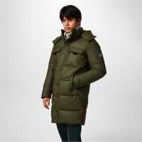 Jack Wills Long Puffer Jacket Хаки Мъжки якета и палта