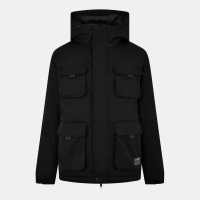 Men's  Hooded Long Sleeve Field Jacket  